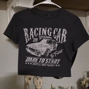 SHEIN Gray Casual Tee